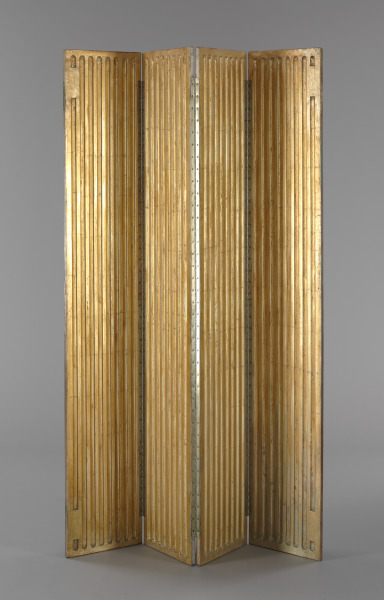 Pair of Folding Four-Panel Folding Screens - Image 5