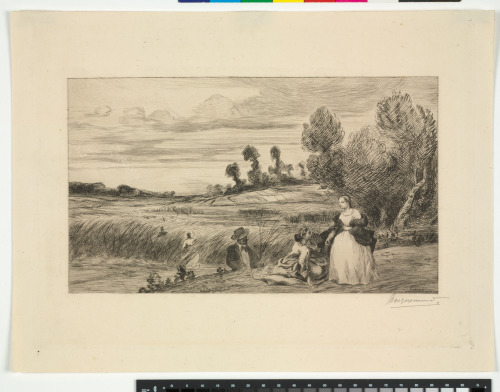 COUNTRY HOLIDAY, IMPRESSIONIST SKETCH