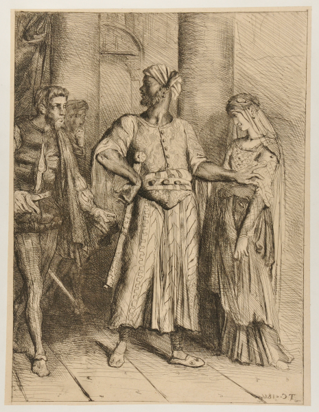 "HONEST IAGO, MY DESDEMONA MUST I LEAVE TO THEE..." (ACT I, SCENE III) FROM "OTHELLO"