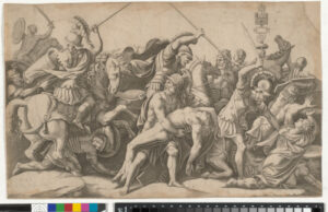 The Dead Body of Patroclus Withdrawn from the Combat Between the Greeks and the Trojans