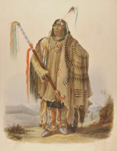 Pehriska-Ruhpa a Minatarre or Big-bellied Indian