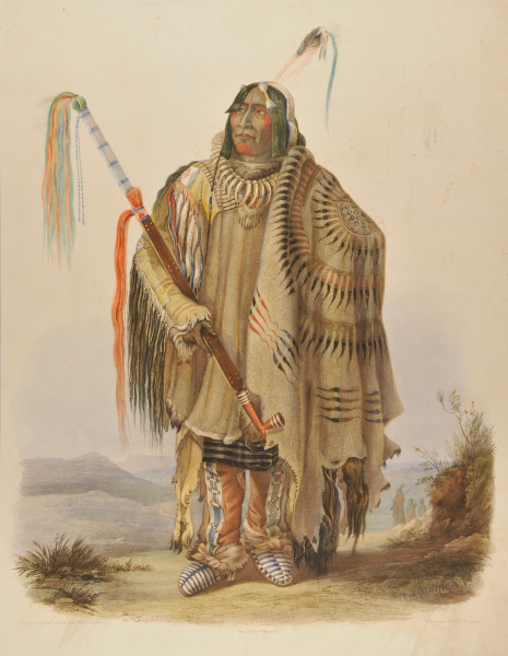 Pehriska-Ruhpa a Minatarre or Big-bellied Indian