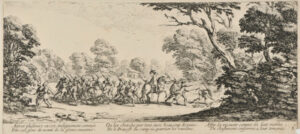 Plate 9 from the series “Les Misères et les malheurs de la guerre”