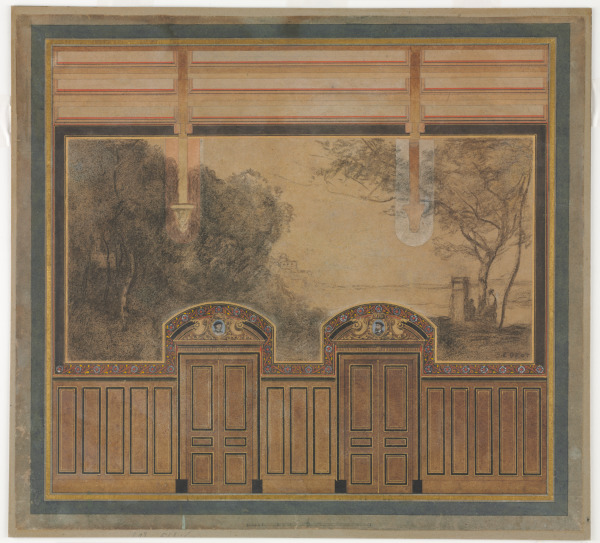 Study for Wall Decoration in the Studio of Charles-François Daubigny in Auvers-sur-Oise - Image 2