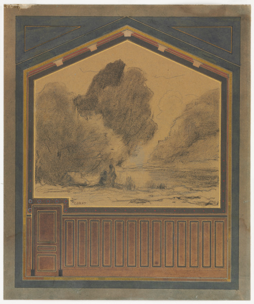 Study for Wall Decoration in the Studio of Charles-François Daubigny in Auvers-sur-Oise - Image 2