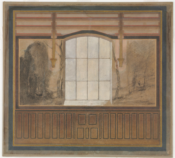 Study for Wall Decoration in the Studio of Charles-François Daubigny in Auvers-sur-Oise - Image 2