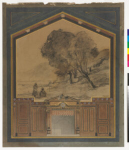 Study for Wall Decoration in the Studio of Charles-François Daubigny in Auvers-sur-Oise