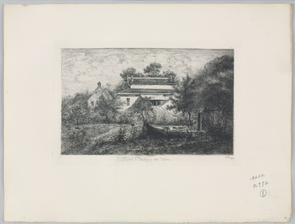 Plate 4 from the series “Daubigny, souvenirs et croquis” - Image 2