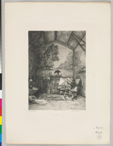 Plate 17 from the series “Daubigny, souvenirs et croquis” - Image 1