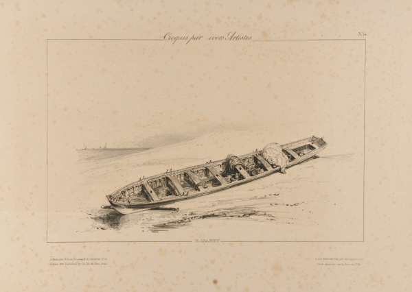 Plate 14 from the series “Croquis par divers artistes”