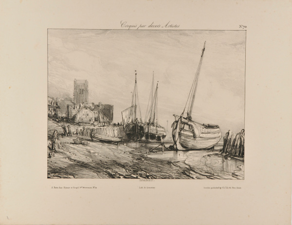 PLATE 70 FROM THE SERIES "CROQUIS PAR DIVERS ARTISTES"