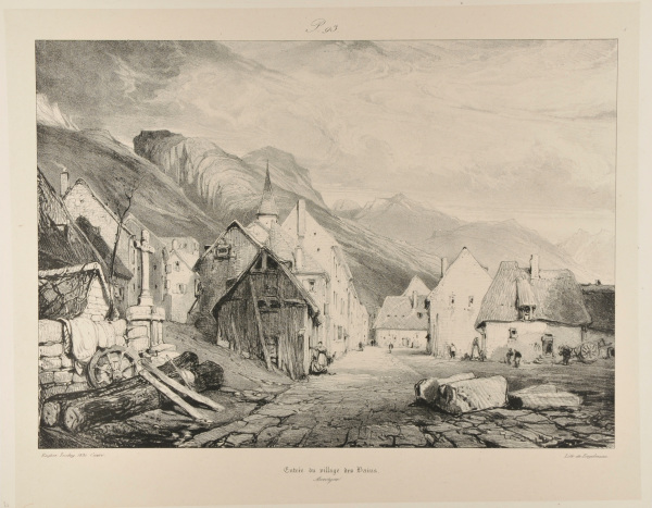 ENTRANCE TO THE VILLAGE OF BAINS