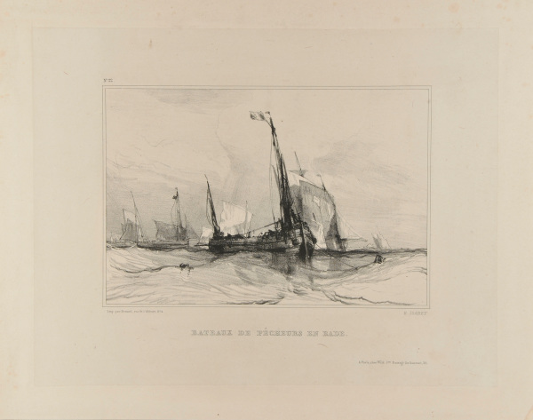 Bateaux de pêcheurs en rade