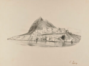 Forteresse au bord de la mer