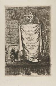 Frontispiece from the series “Croquis hollandais et autres”