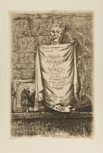 Frontispiece from the series “Croquis hollandais et autres”