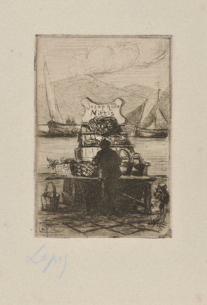 THE FISHMONGER, CALLING CARD FOR JOSEPH DE NITTIS