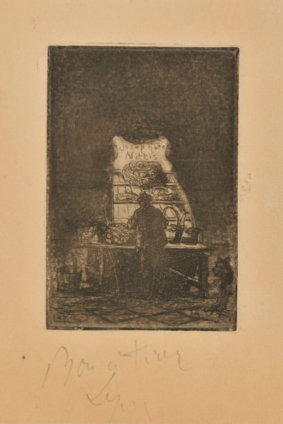 THE FISHMONGER, CALLING CARD FOR JOSEPH DE NITTIS