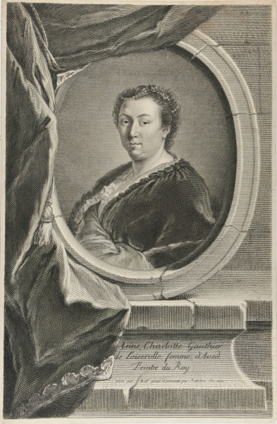 Anne Charlotte Gauthier de Loiserolle, femme d’Aved, Peintre du Roy (Portrait of Madame Aved) - Image 2
