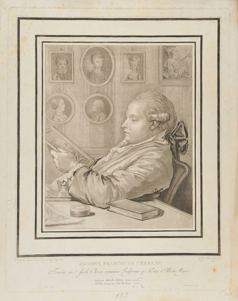 Jacobus Franciscus Chereau (Portrait of Jean-François Chereau) - Image 2