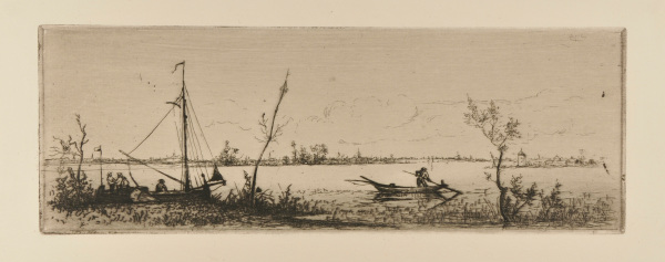 VIEW OF A RIVER, NO. 1
