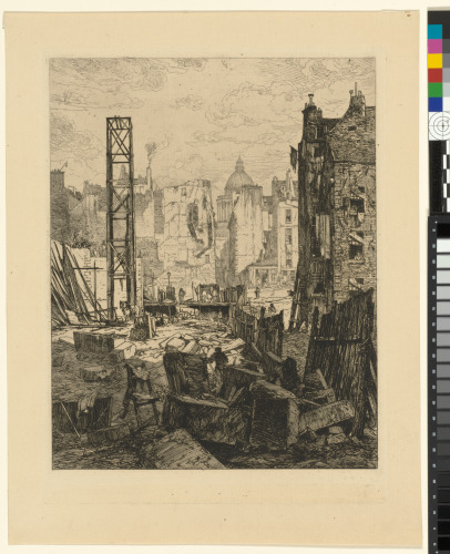 DEMOLITIONS FOR THE DRILLING OF THE BOULEVARD ST. GERMAIN