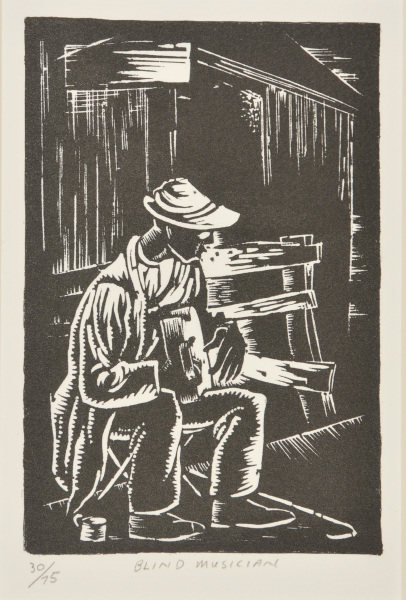 Blind Musician - Image 2