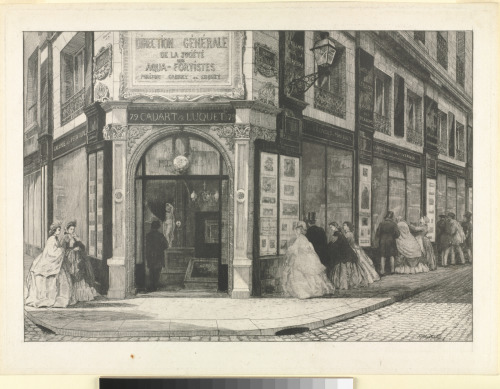 Headquarters of the Société des Aqua-fortistes, 79, rue de Richelieu