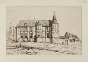 Château à deux tours