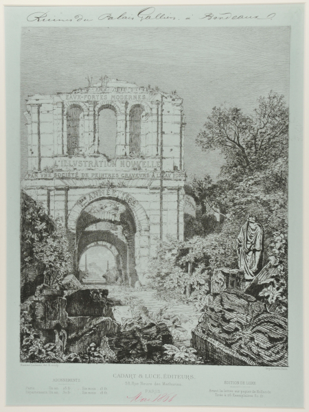 RUINS OF THE PALAIS GALLIEN, BORDEAUX