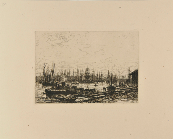 IN THE PORT OF BORDEAUX