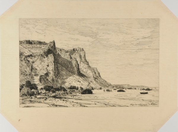 PLAGE DES VACHES NOIRES IN VILLERS (CALVADOS)