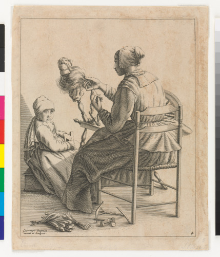 Woman Spinning - Image 1