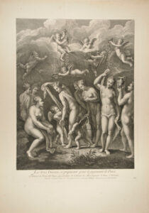 The Three Goddesses Prepare Themselves for the Judgement of Paris