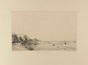 Vue prise du port de Dives (Calvados)