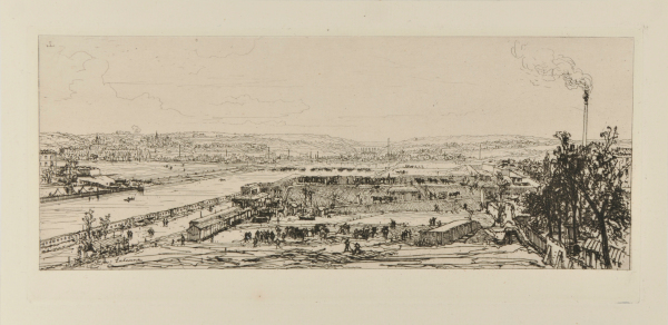 VIEW FROM THE VIADUCT OF POINT-DU-JOUR