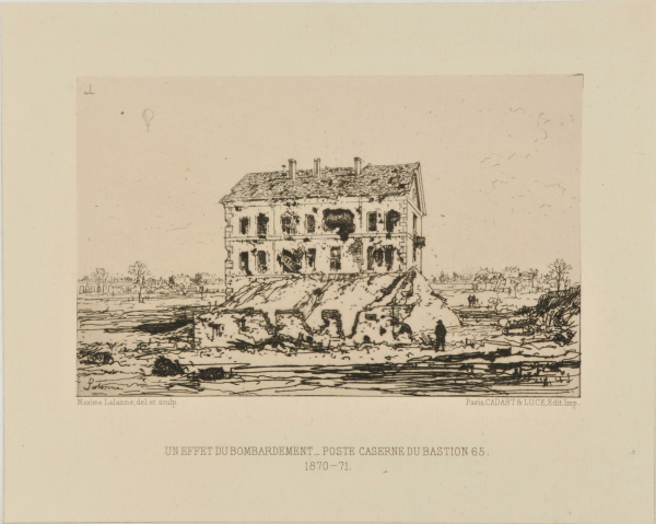 AN EFFECT OF BOMBARDMENT
