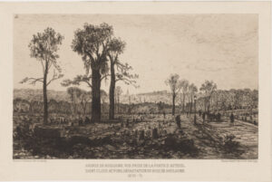 Avenue de Boulogne, Vue Prise de la Porte d’Auteuil