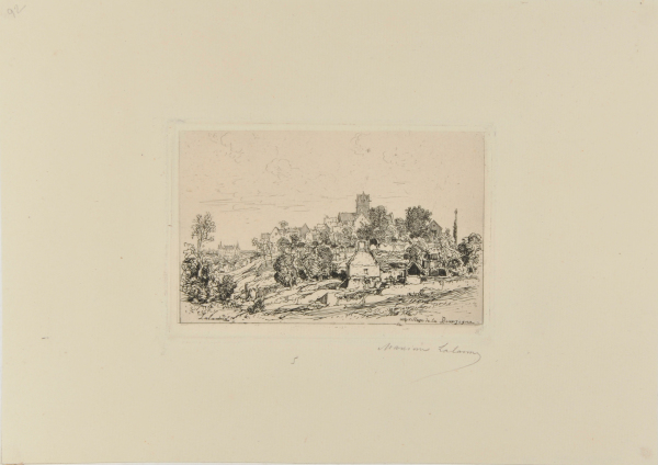 Un Village de la Bourgogne