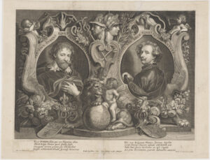 Double Portrait of Rubens and Van Dyck