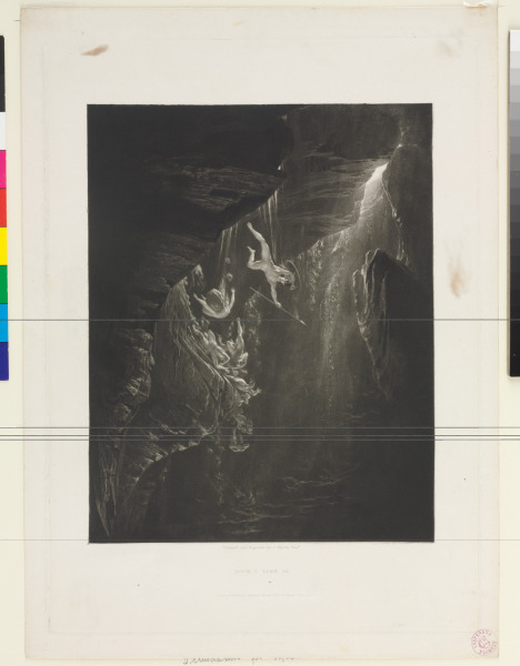 Illustration for Milton’s “Paradise Lost”: Book 1, Line 44