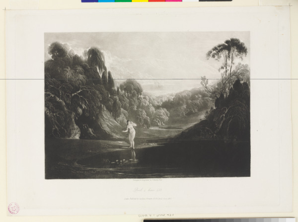 Illustration for Milton’s “Paradise Lost”: Book 4, Line 453