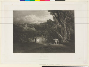 Illustration for Milton’s “Paradise Lost”: Book 5, Line 308