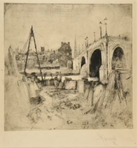 At Chestnut St. Bridge