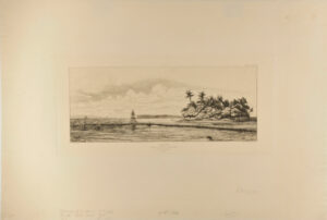 Oceania: Fishing, Near Islands with Palms in the Uea or Wallis Group, 1845