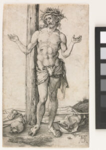 The Man of Sorrows with Hands Raised