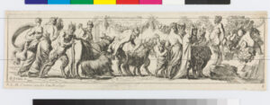 Women and Satyrs with Goats