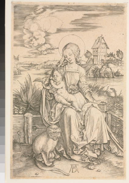 THE VIRGIN WITH THE MONKEY