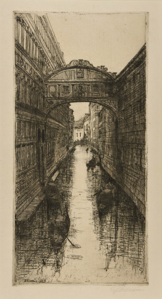 THE BRIDGE OF SIGHS, VENICE