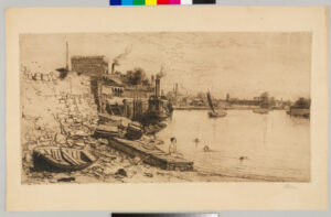 The Schuylkill at Low Tide